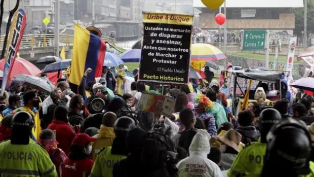 El Comité Nacional del Paro de Colombia anuncia un cese temporal de las movilizaciones