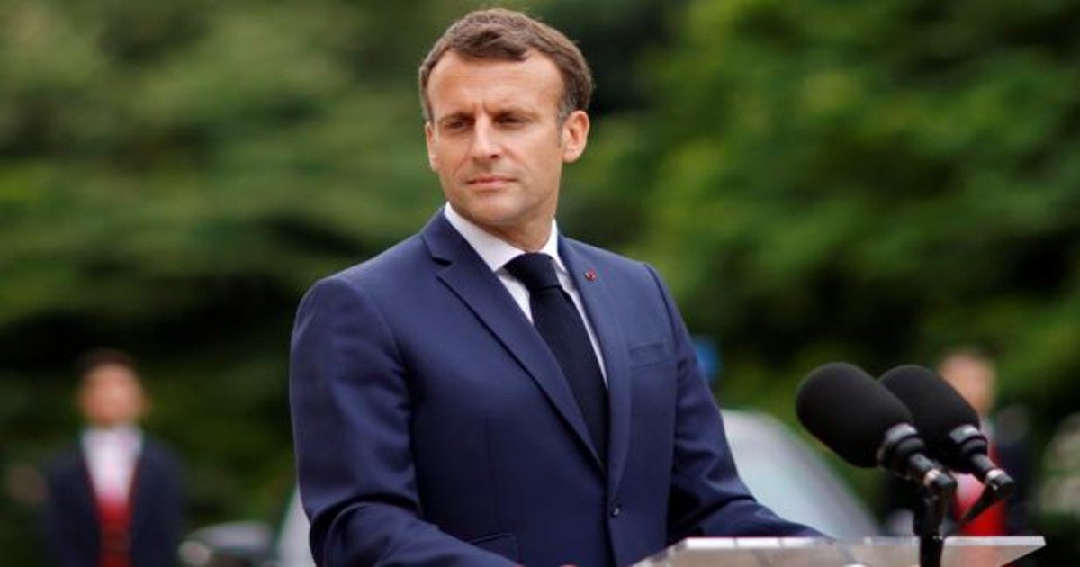 El presidente francés Macron se reúne con el presidente de la Comisión Europea, Von der Leyen, en París