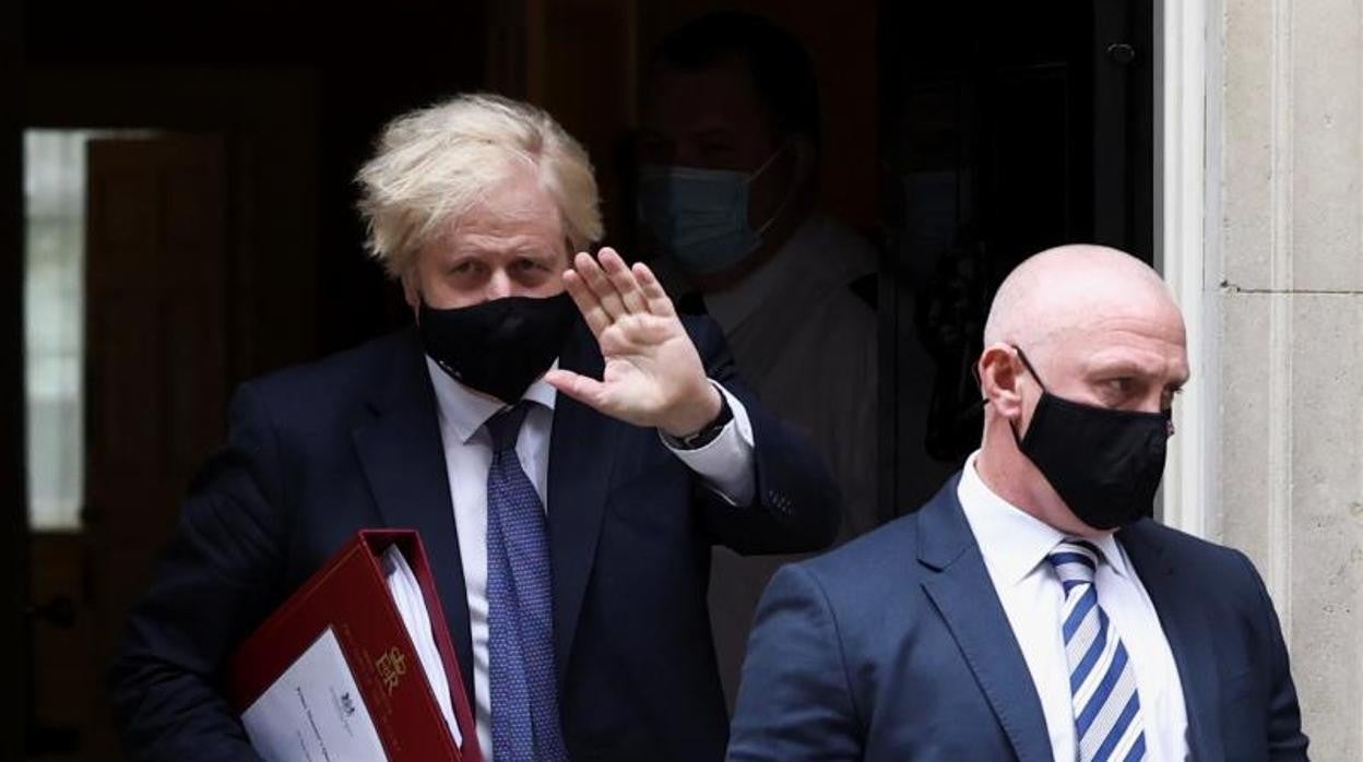 El primer ministro británico, Boris Johnson, el 30 de junio