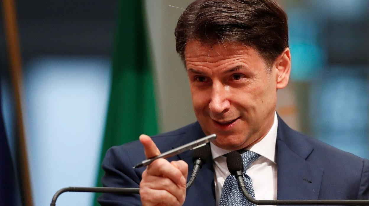 El primer ministro italiano, Giuseppe Conte