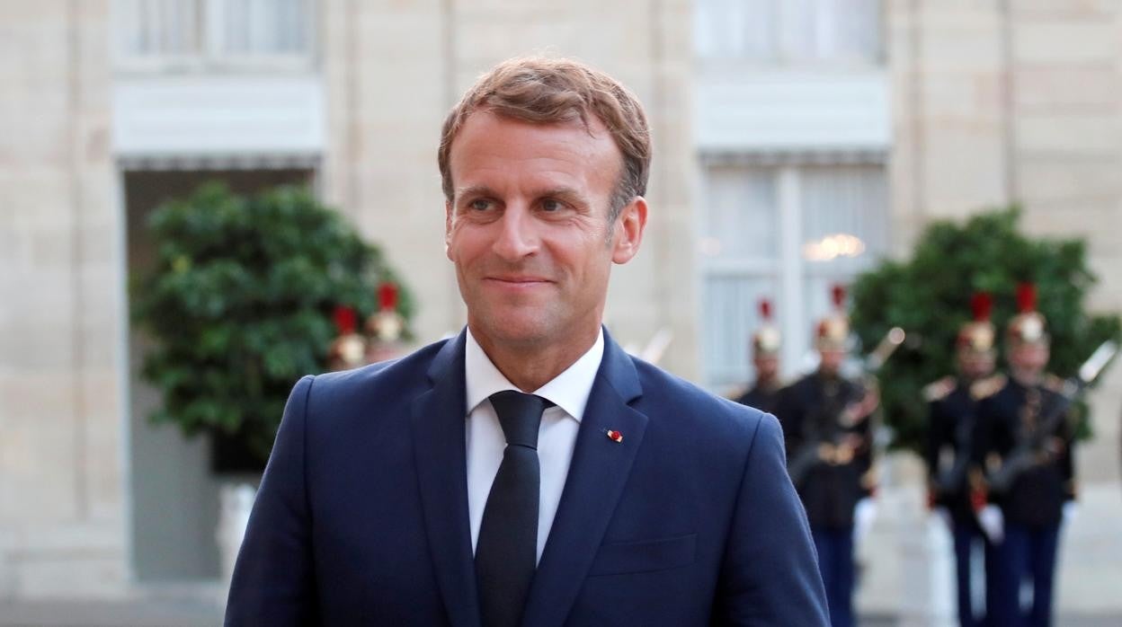 El presidente francés, Emmanuel Macron