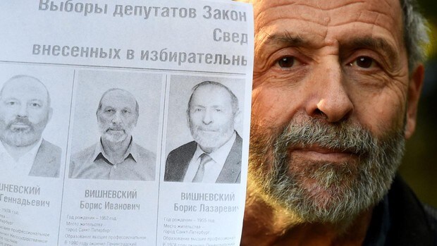 Boris Vishnevsky, el opositor ruso boicoteado por clones