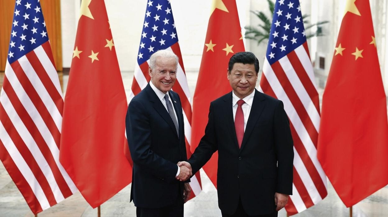 Biden con el presidente Xi Jinping