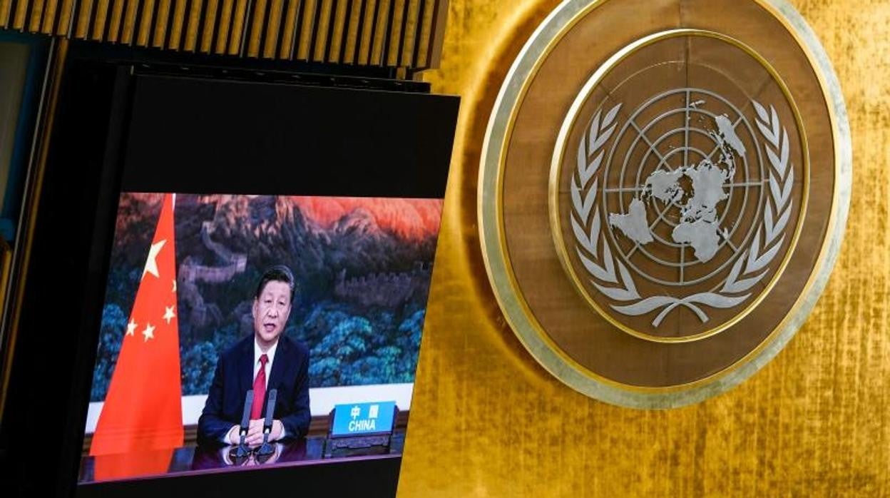 El presidente chino, Xi Jinping, se dirige virtualmente a la 76.a sesión de la Asamblea General de la ONU