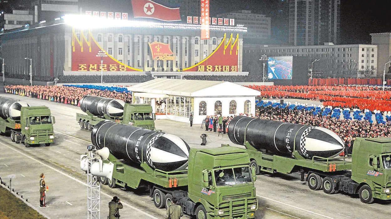 Desfile de Corea del Norte el pasado enero