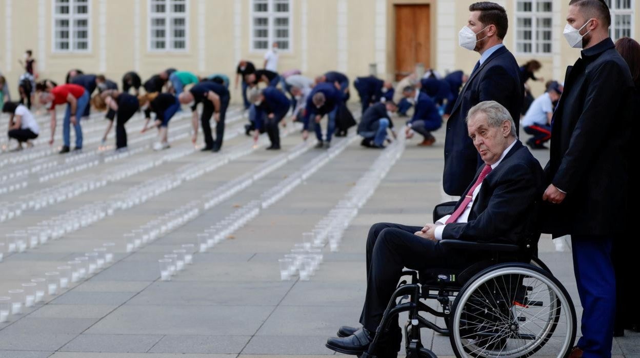 El presidente checo, Milos Zeman