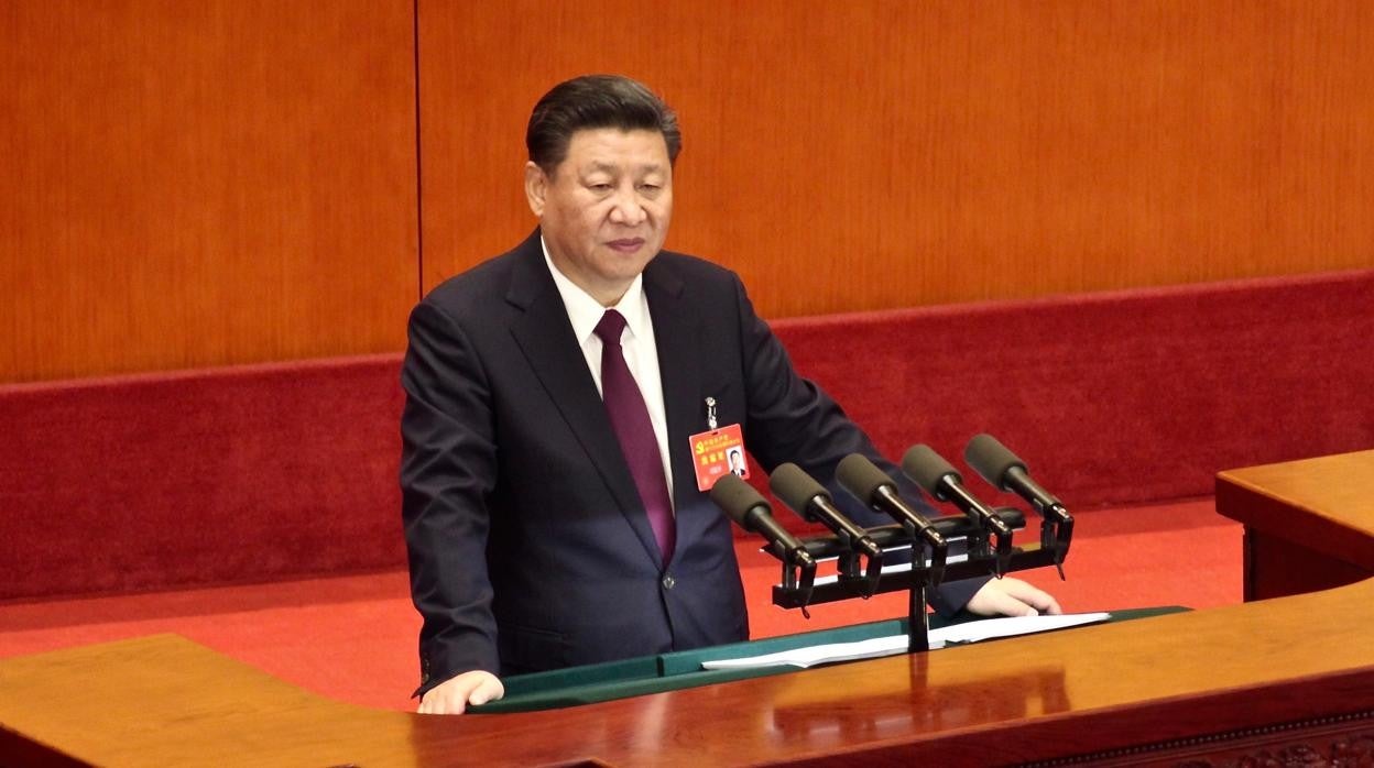 Xi Jinping, durante el Congreso del Partido Comunista celebrado en octubre de 2017