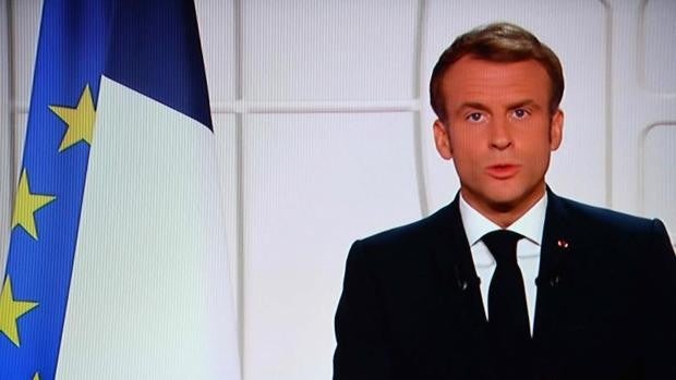 Macron impulsa su precampaña electoral con un discurso a la nación muy optimista