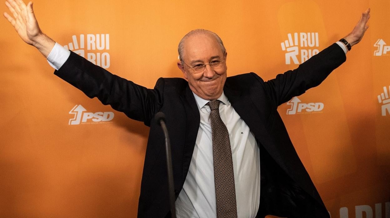 Rui Rio líder del partido PSD, a sus 64 años