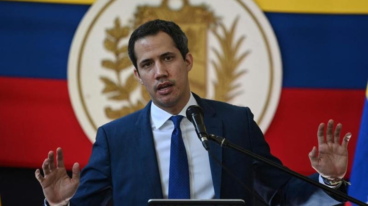 El presidente interino de Venezuela, Juan Guaidó, en una imagen del pasado noviembre