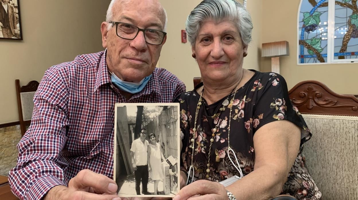 El matrimonio formado por Juan Delgado, procedente de las Islas Canarias, y Pilar Crego, de Galicia