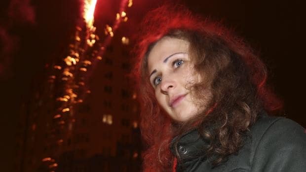 Detenida en Moscú María Aliójina, una de las integrantes de las Pussy Riot