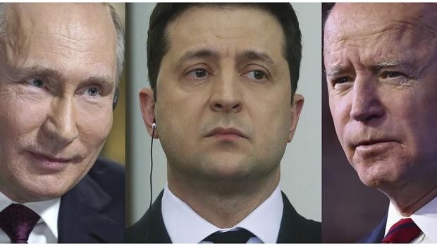 Biden promete al presidente de Ucrania una respuesta «firme» si Rusia invade, sin concretar