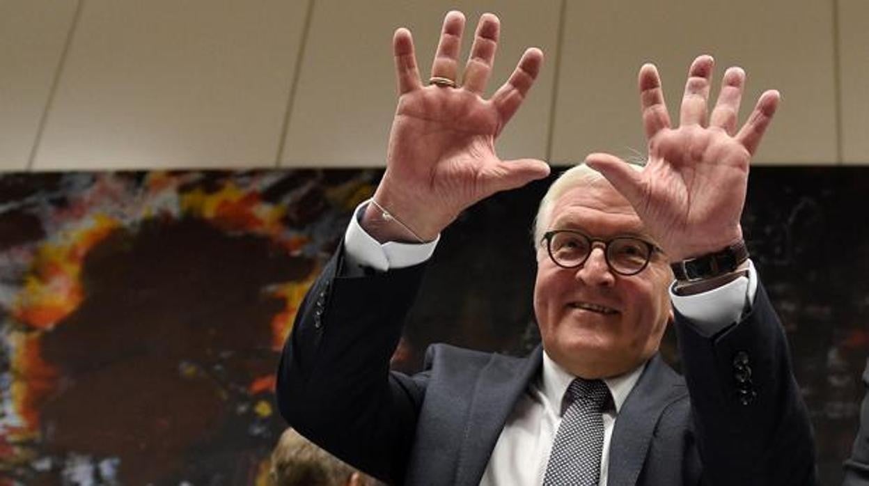 El presidente alemán , Frak-Walter Steinmeier