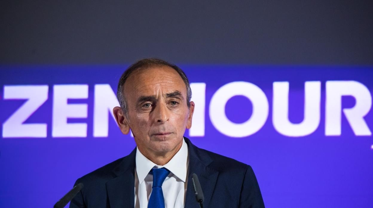 El candidato ultraderechista, Éric Zemmour