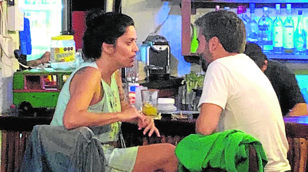 Luana Volnovich, y su segundo, Martín Rodríguez, en la isla mexicana de Holbox