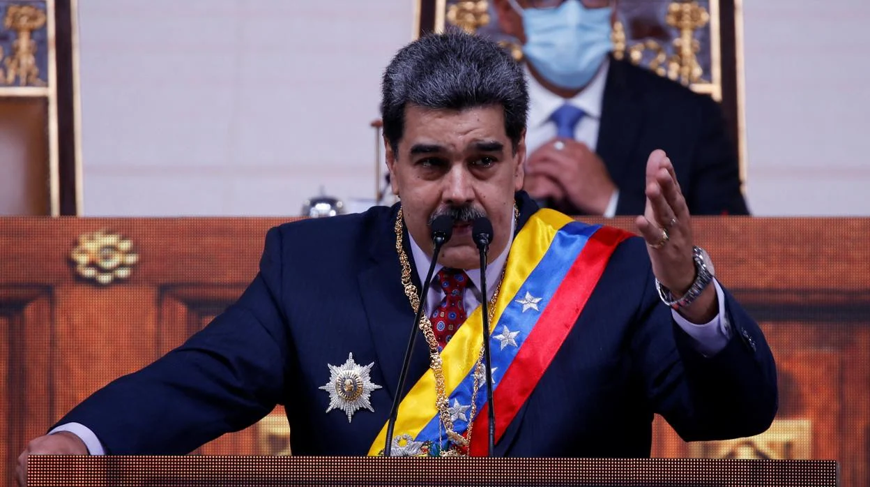 El mandatario de Venezuela Nicolás Maduro