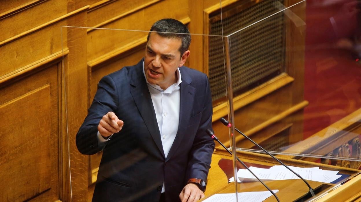 El líder de Syriza, Alexis Tsipras