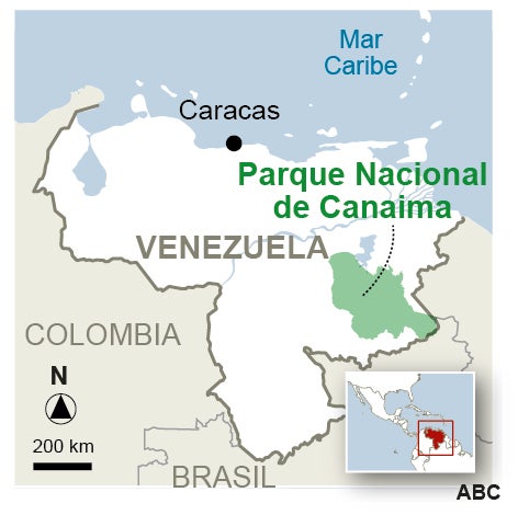 La exclusiva fiesta del 'chavismo caviar' en el paraíso natural de Canaima