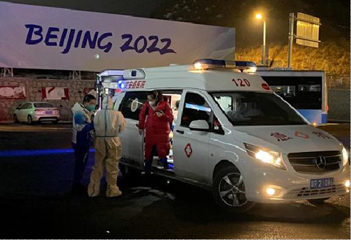 La burbuja de Pekín cuenta con fuertes medidas sanitarias y de seguridad para prevenir el coronavirus