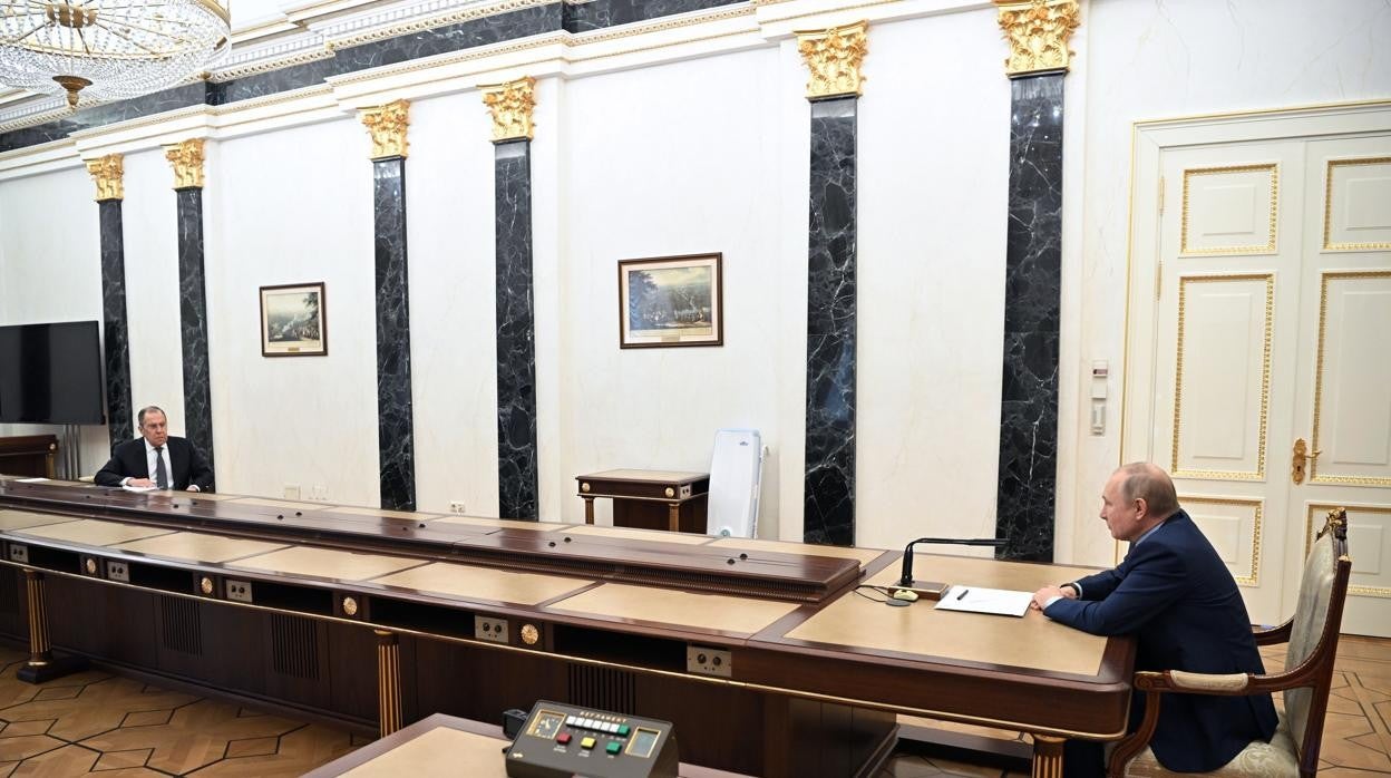 Reunión de Putin con Lavrov