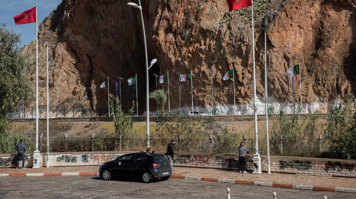 La frontera de Argelia con Marruecos, en el enclave de Uchda