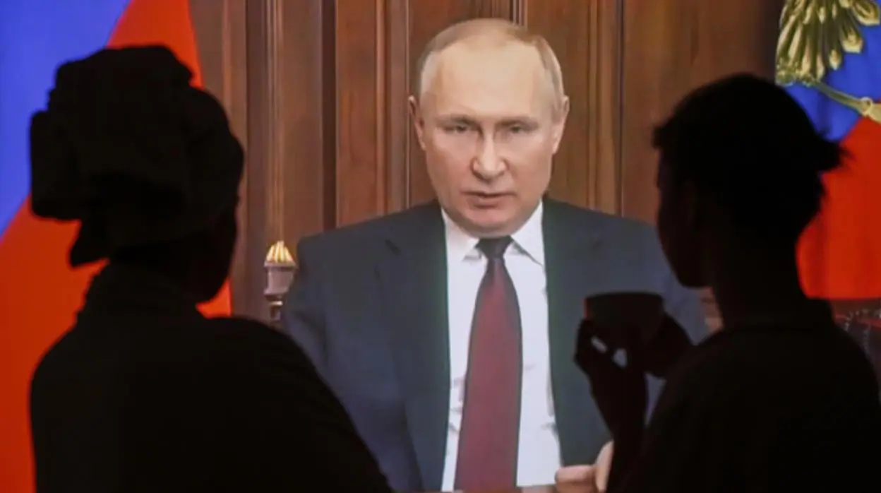 Vladímir Putin anuncia la invasión de Ucrania