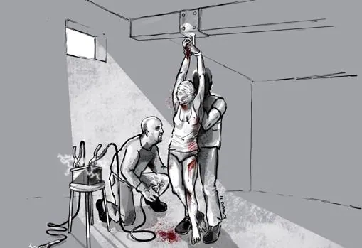 Los colgamientos es otro de los métodos de tortura denunciados en el informe elaborado por el Instituto CASLA