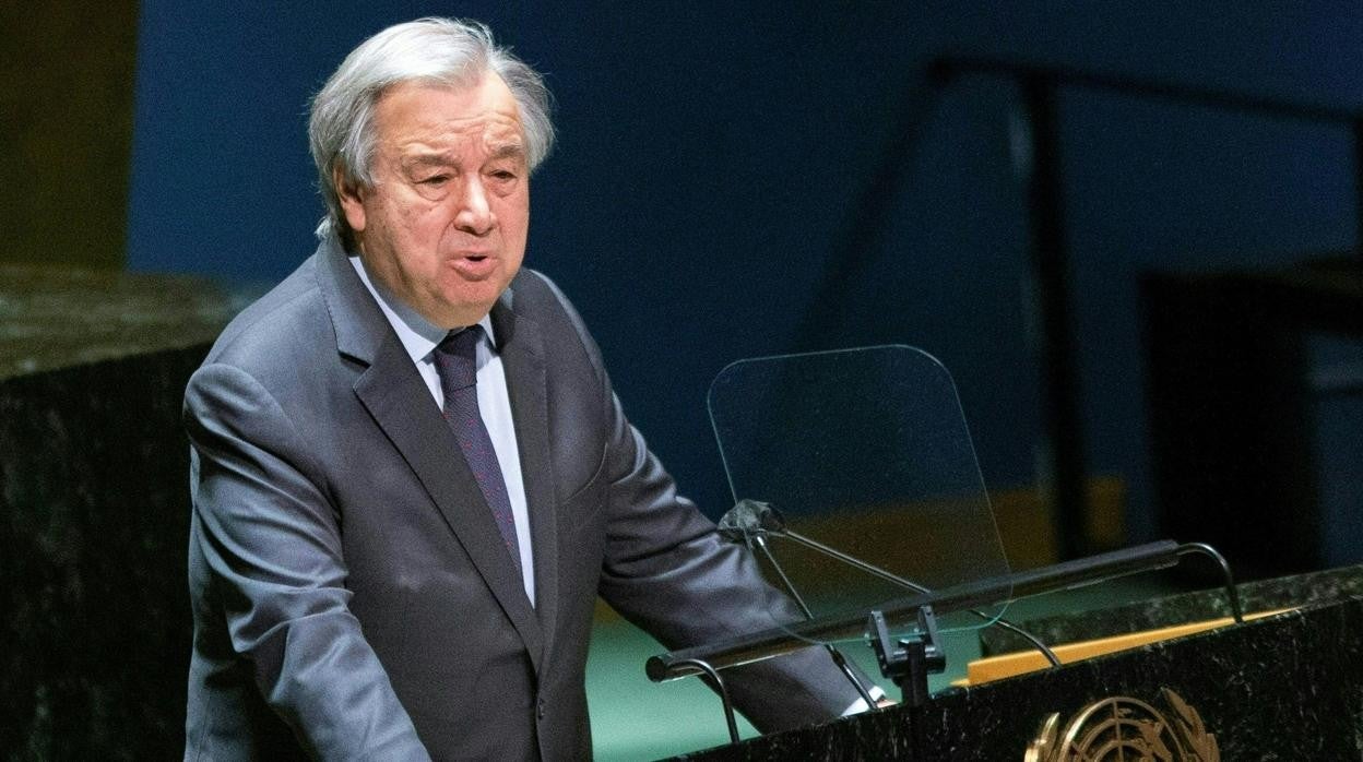 El secretario general de Naciones Unidas, António Guterres