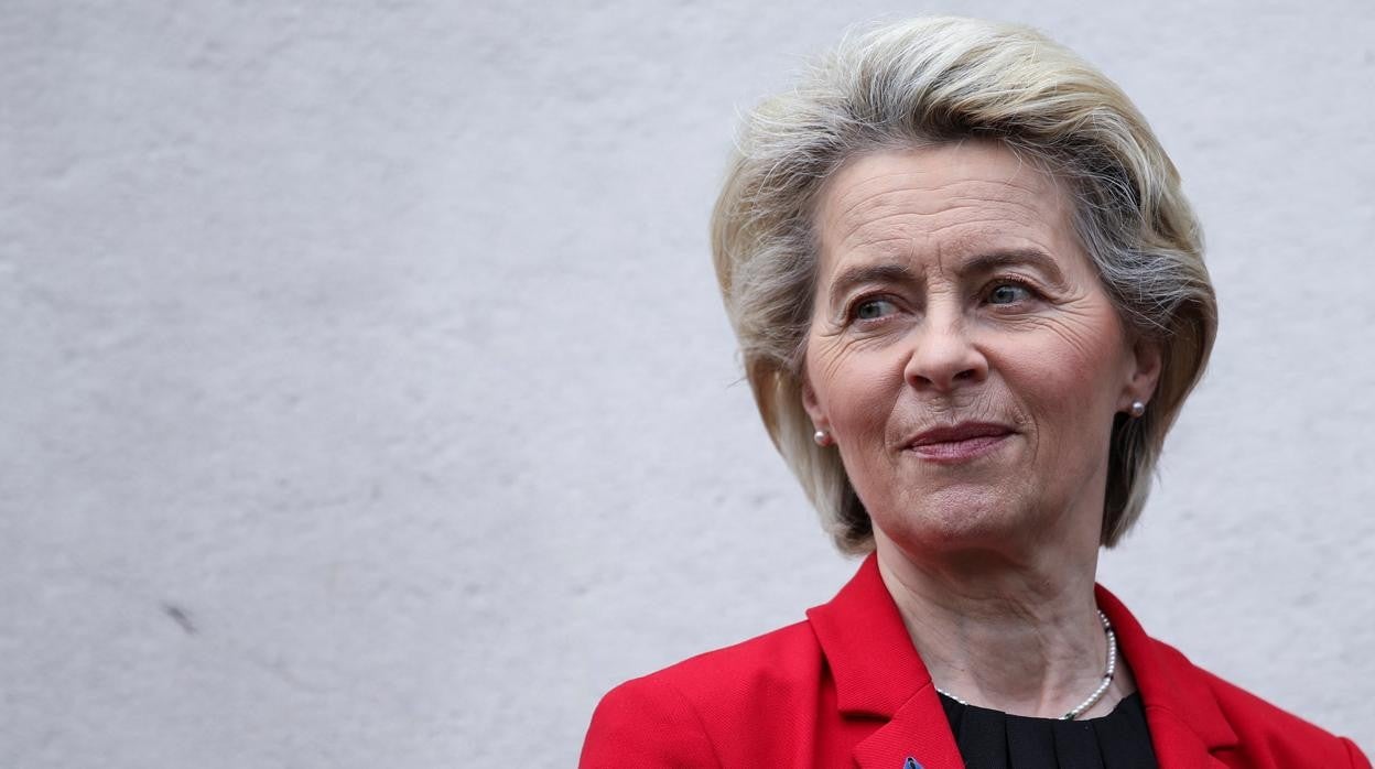 La presidenta de la Comisión Europea, Ursula von der Leyen