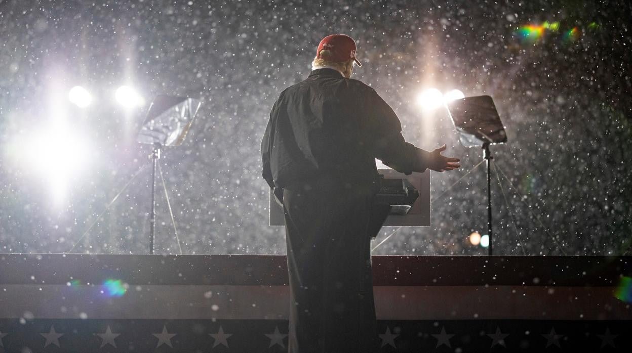 Donald Trump, durante un mitin en Pennsylvania.