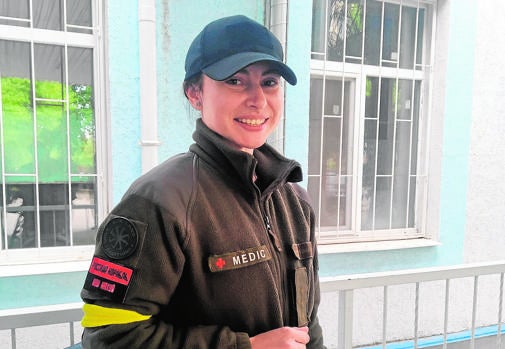 Marina, médico militar de 34 años