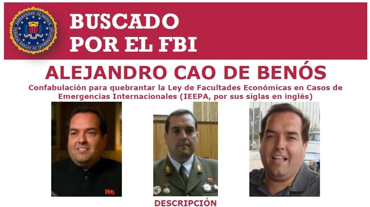 Cartel publicado por el FBI