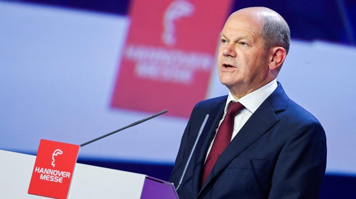 El canciller alemán Olaf Scholz