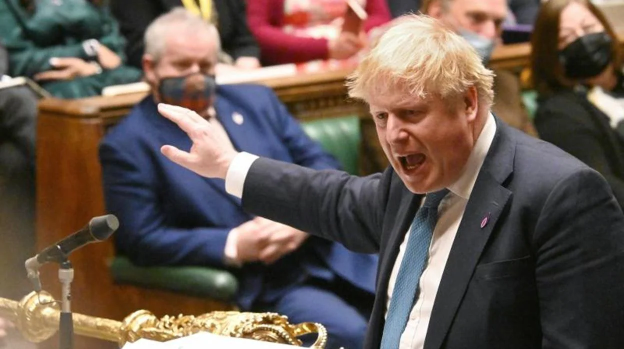 Boris Johnson en una imagen de archivo durante un discurso en el Parlamento británico