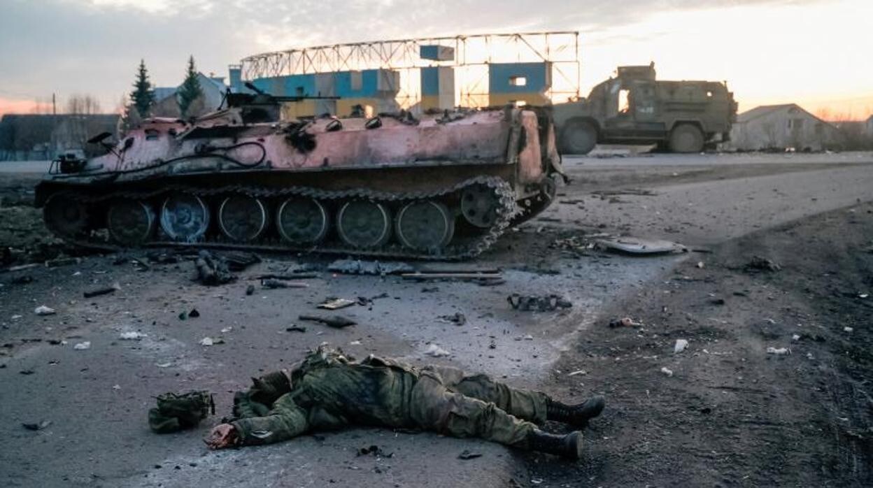 Soldado muerto en Ucrania