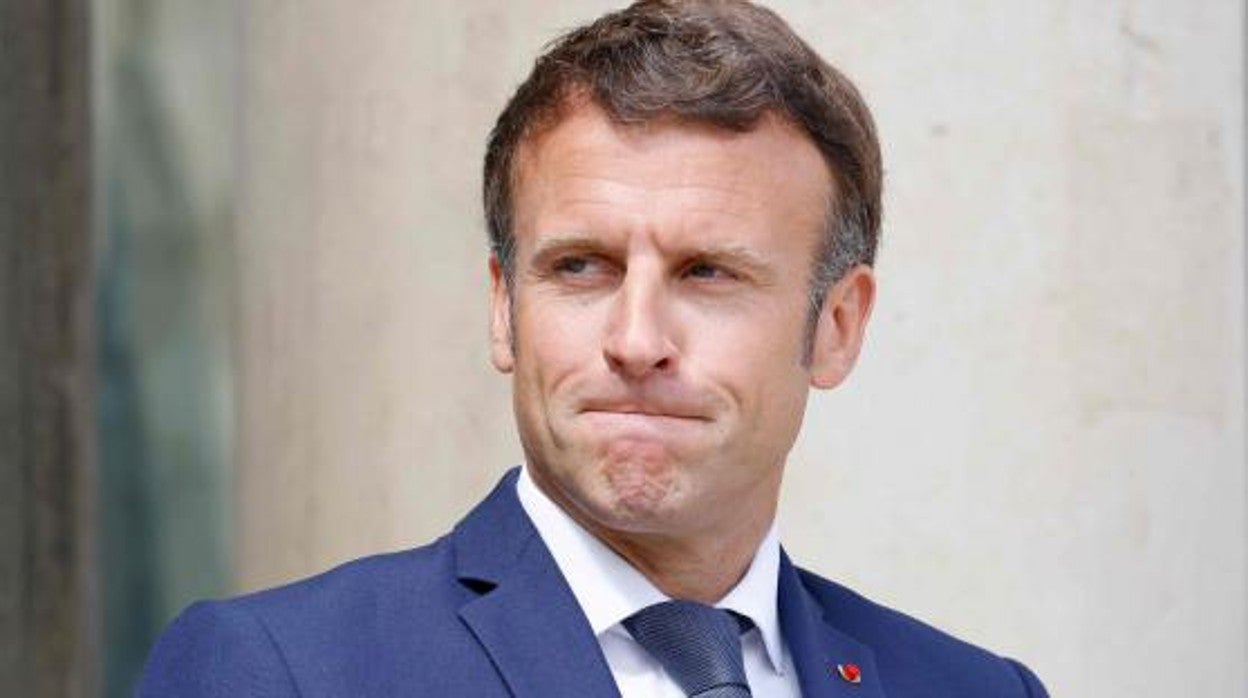 El presidente francés, Emmanuel Macron