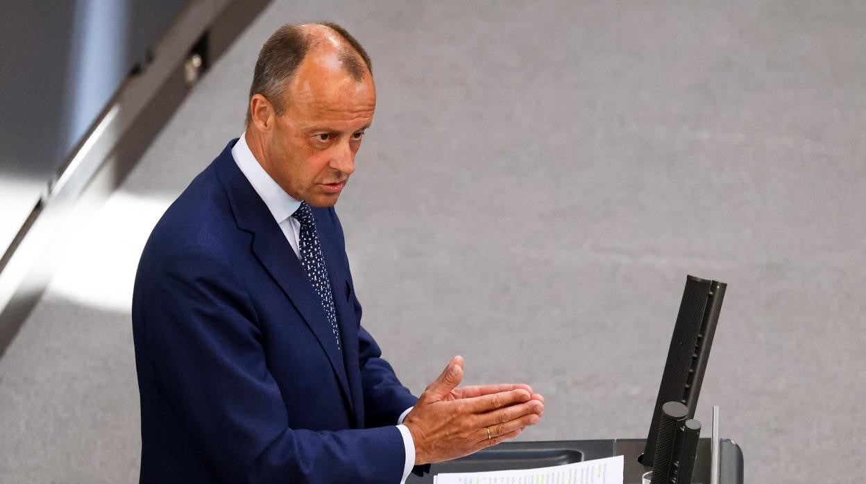 El líder de la oposición alemana, Friedrich Merz