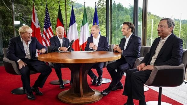 El G7 eleva la presión sobre Putin y prepara un 'Plan Marshall' para la reconstrucción de Ucrania
