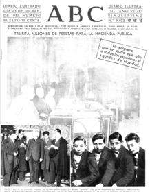 La portada de ABC el 23 de diciembre de 1931