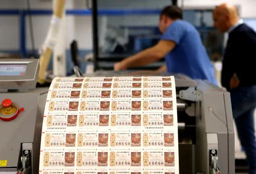 El viaje de un décimo de Lotería: de la Fábrica de la Moneda a la administración en seis meses