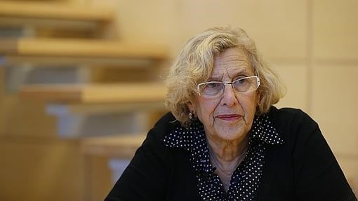 Carmena recibe a ABC en su despacho