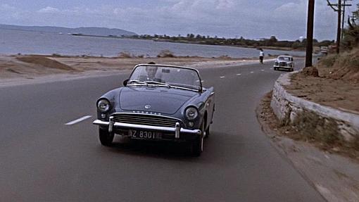 Sunbeam Alpine en 'Dr. No', por las carreteras jamaicanas y con James Bond (Sean Connery) al volante