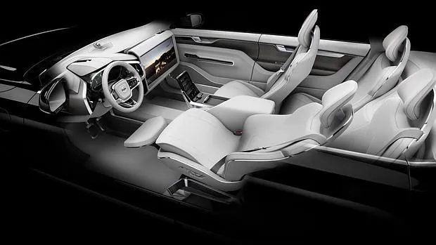 A todo lujo en el «Concept 26» de Volvo, un coche que conduce solo