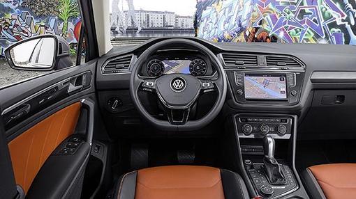 En el nuevo Tiguan todos los mandos quedan muy a mano