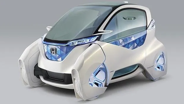 Este es uno de los prototipos presentados recientemente por Honda en el Salón del Automóvil de Tokio
