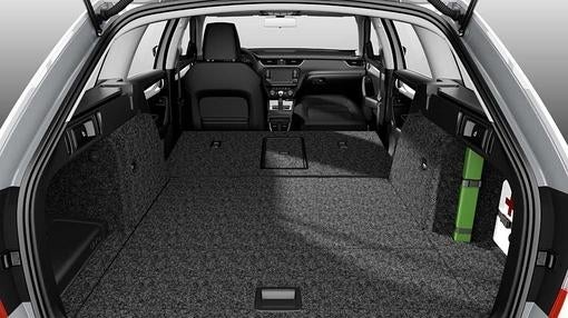 El maltetero del Octavia Combi es descomunal: algo más de 1.700 litros