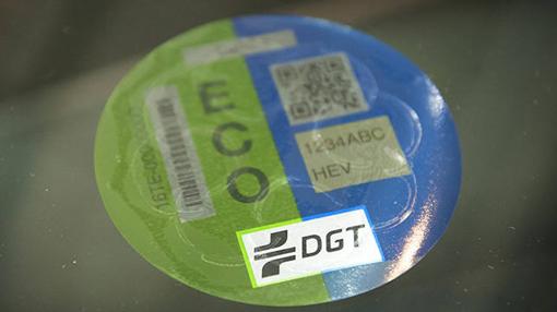 Etiqueta ECO de la DGT
