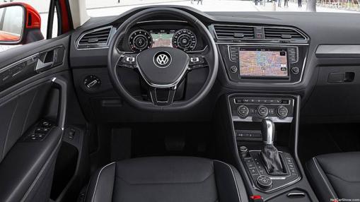 En el nuevo Tiguan todos los mandos están a mano