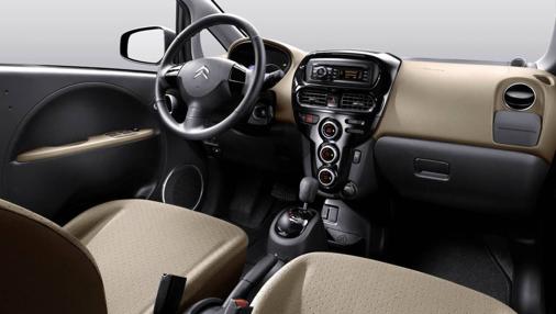 Interior del Citroën C-Zero